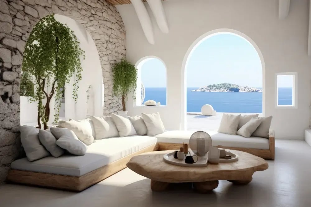 Estilo mediterráneo: cómo incorporar su encanto natural a tus espacios de decoración