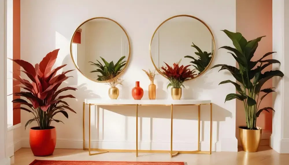 Décoration avec des miroirs pour la maison et les commerces
