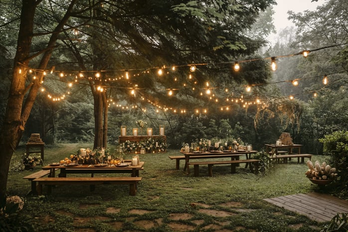 Cómo decorar un jardín para celebrar un evento (1)