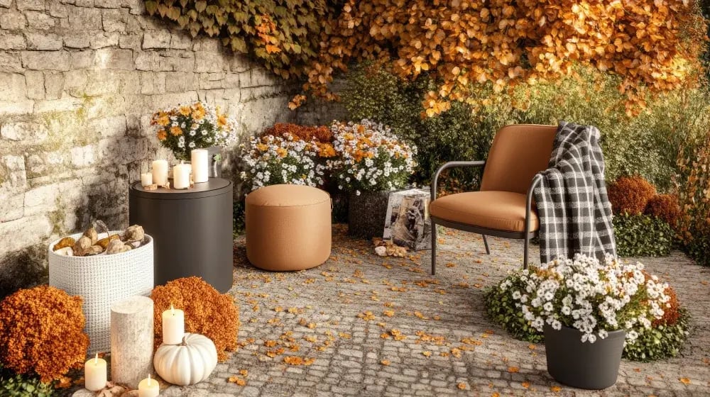 Decorar jardines en otoño: tips e ideas para los clientes de tu tienda de decoración