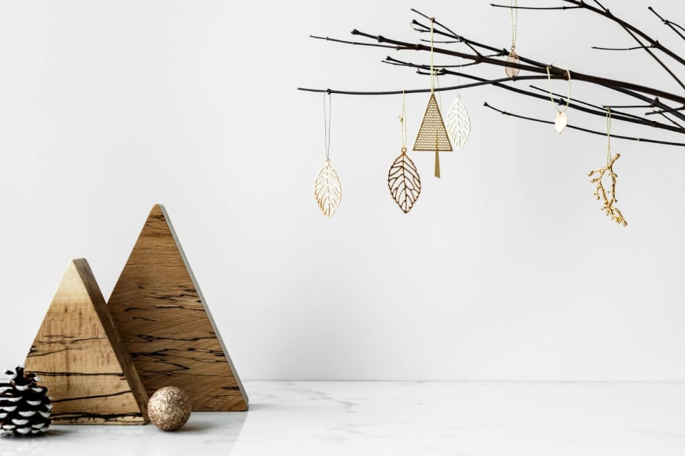 5 ideas para una decoración navideña minimalista inspiradora