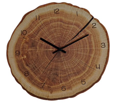 reloj decoracion madera