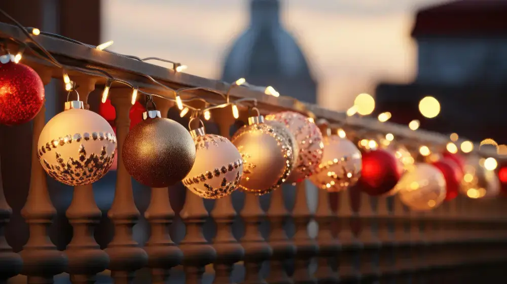 Decoración de balcones en Navidad: Ideas y productos de ensueño