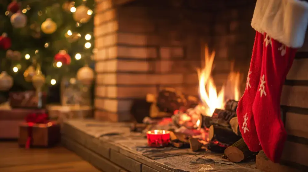 Create the Perfect Christmas Fireplace With These Magic Holiday Decor Ideas