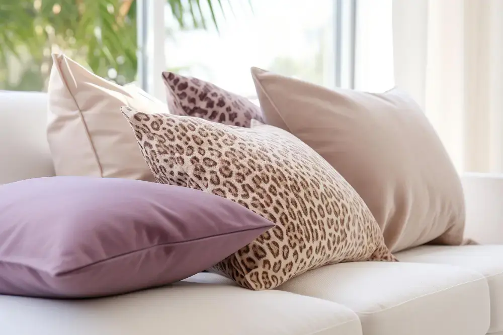 Decorative cushions: how to combine cushions in interior design