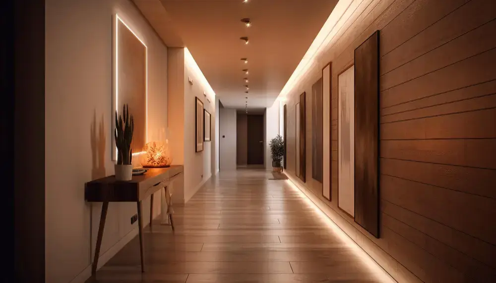 Luces para pasillo que transforman espacios oscuros en zonas con estilo y personalidad