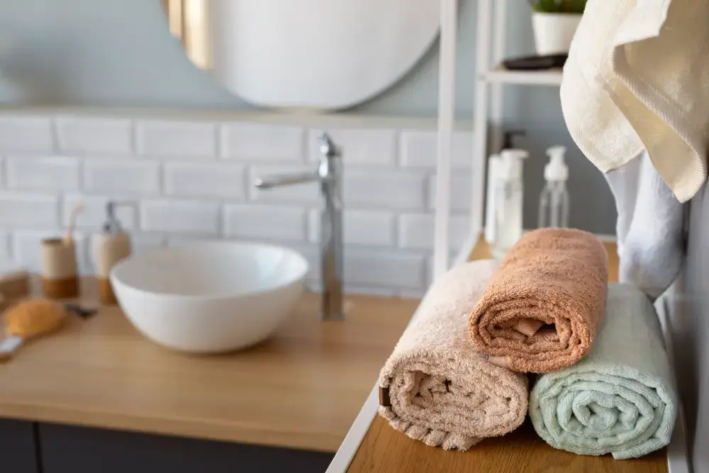 Toallas de baño: ideas para vestir el espacio con elegancia y estilo