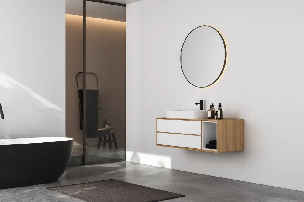 Ideas creativas para decorar baños minimalistas y prácticos